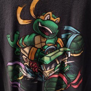 TMNT Michaelangelo Mario Cart Style T-Shirt